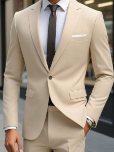 2 pice coat pent , creem colour , suit pent for men